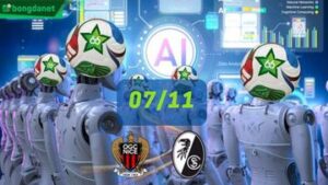 Siêu máy tính dự đoán bóng đá ngày 07/11/2024 tâm điểm đội Nice gặp đội SC Freiburg