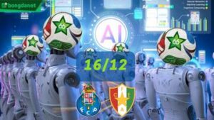 Siêu máy tính dự đoán bóng đá ngày 16/12 tâm điểm FC Porto gặp Amadora
