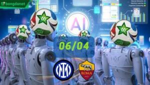 Siêu máy tính dự đoán bóng đá ngày 06/04 tâm điểm đội Inter Milan gặp đội AS Roma
